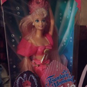 Fountain mermaid Barbie